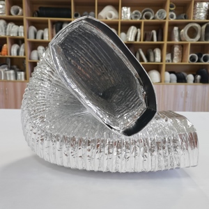 <strong>Air</strong> <strong>Conditioner</strong> Aluminium Foil Pipe Rectangular Flexible <strong>Duct</strong> Connector Economical Custom Design Rectangular Flexible <strong>Duct</strong> - Product Image 2
