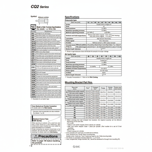 Piezas neumáticas SMC Compact Cylinder - Product Image 1