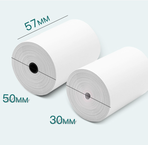 57 Giấy Đăng Ký Tiền Mặt Nhiệt Cuộn Giấy Hóa Đơn Nhiệt 57*50 Cho Máy In Nhiệt 58MM - Product Image 3