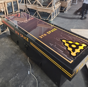 Wholesale LED - Lit Bar <strong>Beer</strong> Pong <strong>Table</strong> with Customizable Neon Design for Nightclub Gaming Event and Party Use - Product Image 5