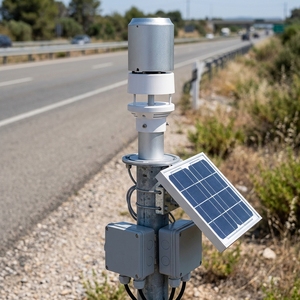 Station météo intelligente multifonctionnelle RS485, température, humidité, pression, rayonnement solaire, anémomètre ultrasonique, vitesse du vent, pour ville intelligente - Product Image 1