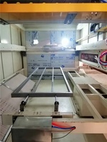 Ligne de revêtement UV complètement automatique de rendement élevé pour la machine de revêtement UV de PVC de mdf en bois machine automatique de peinture de jet pour des portes