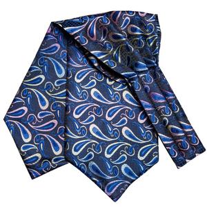 Corbata, <span class=keywords><strong>Pañuelo</strong></span> y Mancuernillas con Diseño Floral Paisley para Hombre - Product Image 4