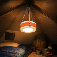 Lanterne de camping solaire portable USB 2000mAh, lumière LED étanche pour le camping, la randonnée, les situations d'urgence, OEM