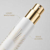 Flacons atomiseurs de parfum vides rechargeables 3,5 ml, bouchon métallique doré, flacon pulvérisateur cylindrique fin en cuivre, vente en gros, logo personnalisé