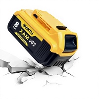 Remplacement pour batteries 18V/20V DCB180 DCB181 DCB200 - Rechargeables Jaune/Noir pour outils électriques