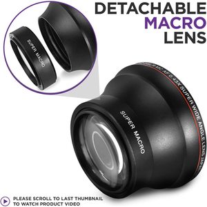Super Wide Angle Macro Lens 0.43x 49 52 55 58mm For Travel Photography Japan Optics - Product Image 2