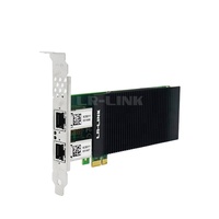 Carte réseau Ethernet double port LRES2033PT-POE Gige Vision Frame Grabber pour serveur, produit filaire interne en stock