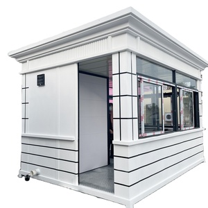 Montar comida fuera de la puerta quiosco <span class=keywords><strong>Kioskos</strong></span> de verano para exterior prefabricado Casa de Guardia cabañas quioscos al por menor contenedor café quiosco - Product Image 1