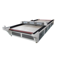 Mesin Pemotong Laser CO2 CNC Tipe Gantry 150W untuk Kain/Kulit/Kertas Gulung Berpendingin Air AI/PLT Produktivitas Tinggi 120m/menit