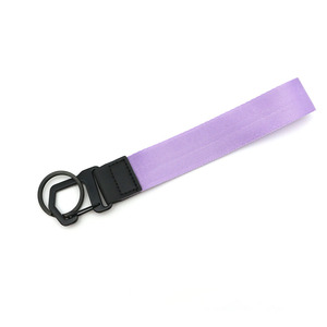 Correa Corta de Nailon y PVC con Aspecto de Cuero, Etiqueta de Equipaje para Avión, Diseños Personalizados, Llavero Personalizado con Mosquetón Negro - Product Image 6