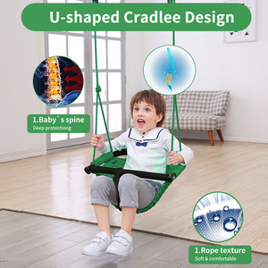 Ropecube Toddler Đu & Nhiệm Vụ Nặng Nề Trẻ Em Đu Ghế-<span class=keywords><strong>2</strong></span>-Trong-1 Có Thể Điều Chỉnh Bé & Toddler Đu Cho Trong Nhà Ngoài Trời Sử Dụng - Product Image 3