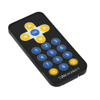 Télécommande infrarouge universelle ACEBOTT OEM ODM personnalisable, 17 touches, ultra-mince, intelligente, pour kit de voiture robot Arduino