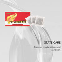 Tisane aromatisée au Ginseng d'Afrique, mélange de plantes naturelles, en sachets, pour l'hydratation quotidienne des hommes et le bien-être familial, en promotion