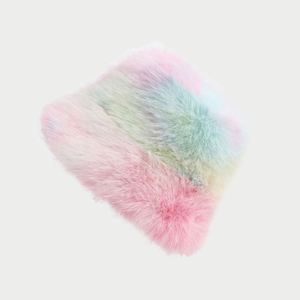 2025 Autumn Winter New Arrival Fashion Trendy Women Furry Bucket <b>Hat</b> - Product Image 5