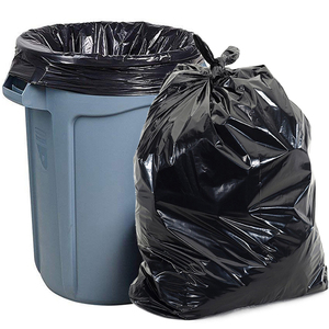 Sacs poubelles plats en PE recyclé, noirs et colorés, de grande taille, jetables, portables, en rouleau, vente en gros - Product Image 5