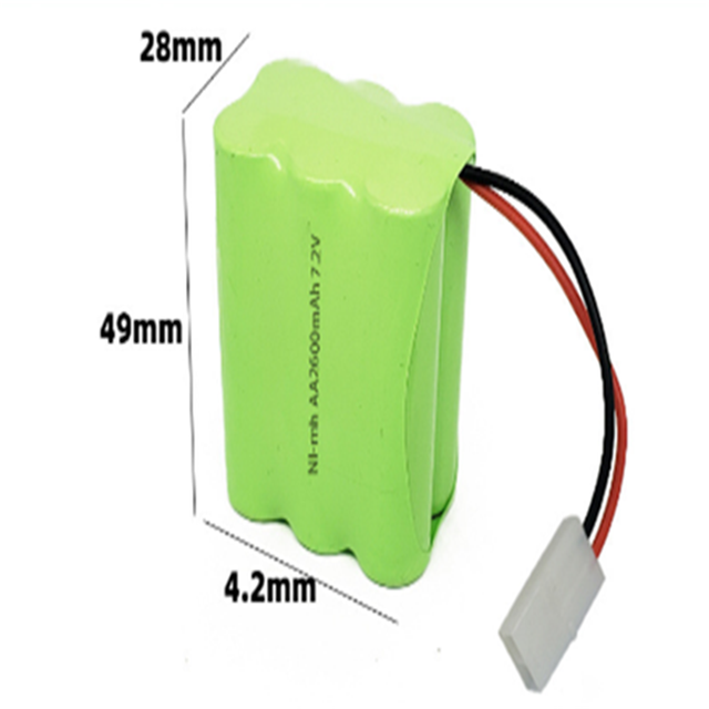 Custom Ni-MH Ni-CD Rechargeable Battery Pack 2.4v-24v Sizes for Home Appliance Applications Sub C AA AAA