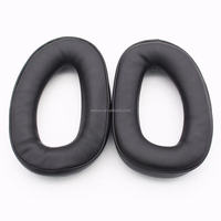 Nouveau modèle de coussinets d'oreille de remplacement en cuir protéiné pour SENNHEISER GSP300 301 302 303 350 écouteurs oreillettes