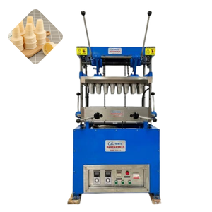 High Quality Wafer Biscuit Ice Cream Cone Maker Baking Line Machine Small Automatic Edible Coffee Cup Maker Machine - Product Image 5