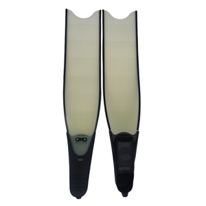 Pinne Lunghe Semitrasparenti Nere per Apnea <span class=keywords><strong>Domestica</strong></span> - Product Image 2