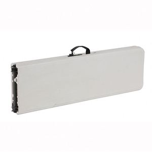 Table de banquet en plastique abordable et pliable de 6 pieds pour les événements, les fêtes et les mariages - Product Image 1