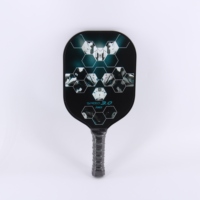 Raquette de pickleball de haute qualité en graphite, personnalisée, 1ère génération, noyau interne en fibre de verre, surface en fibre de verre