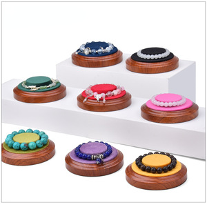 Bracelet Display Stand 10.3*3cm Microfiber Jewelry Tray For <b>Live</b> <b>Streaming</b> And Boutique Use - Product Image 1