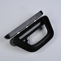 Zhejian-cerradura de ventana corredera, manijas de muebles, manija de cerradura de puerta, ventanas y puertas de aluminio, color negro