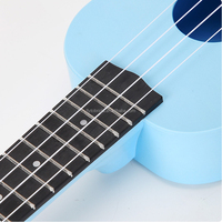 Ukulele Tenor ABS Murah 21 Inci dengan Finishing Oil Rubbed Merek OEM untuk Konser dan Perjalanan