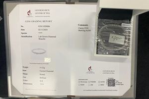 工場カスタム 10K & 14K ゴールド ヒップホップ テニスチェーン 2mm-5mm ラボグロウンダイヤモンド ブレスレット DEF VVS-VS ブリリアントカットダイヤモンド付き - Product Image 6