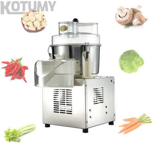 Cortador de verduras multifuncional de acero inoxidable eléctrico comercial, trituradora para cortar verduras para uso doméstico en la cocina - Product Image 1
