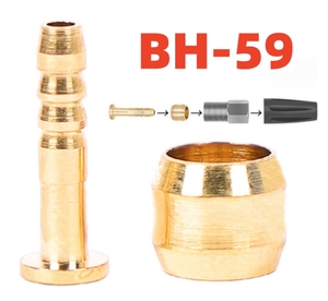 Aguja de Aceite BRIVIGA Copper <span class=keywords><strong>BH</strong></span>-59 + Cabeza de Oliva para Bicicletas de Montaña/Carretera, Accesorios para Bicicleta, Piezas para Bicicleta, Compatible con Frenos de Disco Hidráulicos SHIMANO - Product Image 2