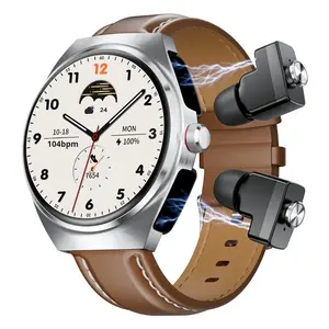 Audífonos TWS GT95 para Comercio Exterior, 2 en 1, para Llamadas, Reloj Inteligente con Pantalla IPS, Correa de Silicona, Resistente al Agua IP67, para Deportes al Aire Libre - Product Image 3