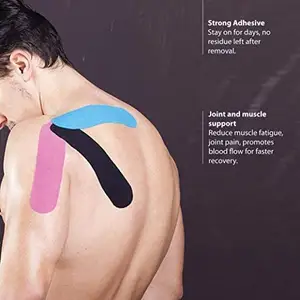 Индивидуальная этикетка, очень широкая 12 видов цветов, 5 см, индивидуальный логотип, Спортивная самоклеящаяся лента для подтяжки груди, кинезиологическая лента