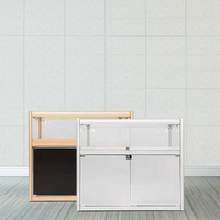 Armoire en verre personnalisée à forte capacité avec lumière LED pour épicerie Extra Vision Vitrine de meubles pour magasin de détail