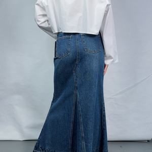 Falda de Cintura Alta con Bordado Fresco de Moda Verano 2023 para Mujer Oem - Product Image 3