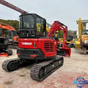 Sử dụng miniexcavator yanmar55 sử dụng Digger <span class=keywords><strong>Yanmar</strong></span> 55 60 80 thứ hai tay máy kéo mini Digger Mini Skid chỉ đạo loader mini loader - Product Image 4