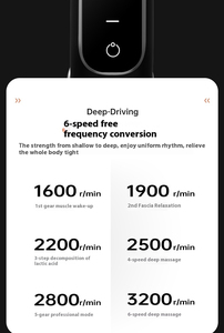 691a 2025 rung không dây Mini Massage cơ bắp Súng youmay cơ thể Massager cơ bắp - Product Image 5