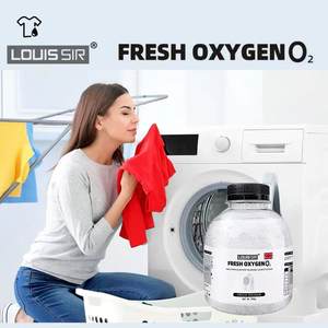LOUIS SIR all'ingrosso 350g/bottiglia ricca schiuma attiva candeggina ossigeno bucato pulizia profonda esplosivo candeggina in polvere detergente - Product Image 5