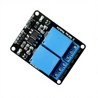 Module de relais 2 canaux Stock KY-019 5V 12V 24V avec isolation optocoupleur et déclenchement par niveau haut/bas