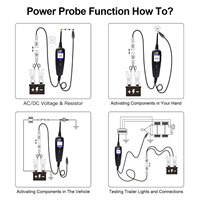 P100 10m Cable de extensión Sistema eléctrico Herramienta de diagnóstico Probador de circuito automotriz Camión Motocicleta Herramienta de pruebas