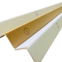Protection d'angle en carton pour la vente en gros avec impression étanche pour la protection des palettes, emballage recyclable en papier et pâte à papier