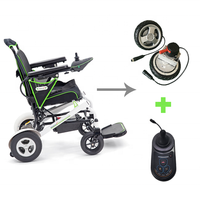 Vente d'usine 24v 8 pouces kit de conversion de fauteuil roulant joystick contrôleur box pour handicapés