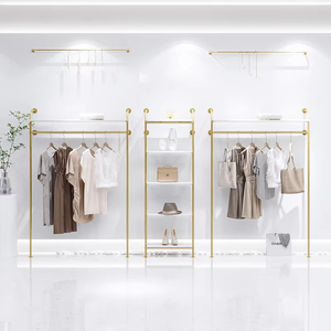 Perchero Metálico de Alta Gama, Perchero de Pared para Tiendas Minoristas, Perchero de Pie para Exhibición de Ropa - Product Image 3