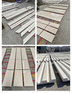 Rivestimento in Pietra Calcarea Bianca Naturale Lucidata per Progetti di Ville YDSTONE, Crema Bianco <span class=keywords><strong>Botticino</strong></span> Talia - Product Image 5