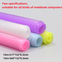 Housse de clavier universelle pour ordinateur portable avec pavé numérique, protection de clavier ultra-fine en silicone imperméable
