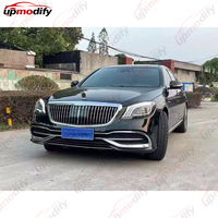 Kit carrosserie en matériau PP ABS de nouvelle conception pour Benz Classe S W222 S320 S350 S400 S500 S600 L 4MATIC, mise à niveau vers le modèle Maybach 2018 2019 2020