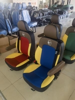 Seau de course Verre acier personnalisé voiture modifiée tracteur à suspension pneumatique sièges modifiés console de jeu simulateur d'école de conduite de course