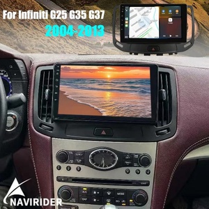 วิทยุติดรถยนต์ขนาด 9 นิ้ว สำหรับ Infiniti G25 G35 G37 ปี 2004-2013 ระบบ Android 15 พร้อมระบบนำทาง GPS, Auto CarPlay, เครื่องเล่นมัลติมีเดีย, ติดตั้งบนคอนโซลหน้ารถ, รับประกัน 1 ปี - Product Image 1