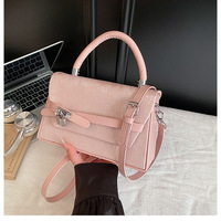 Sac à main texturé pour femme avec poignée supérieure, boucle décorative, bandoulière amovible, sac à bandoulière pour le quotidien et les voyages